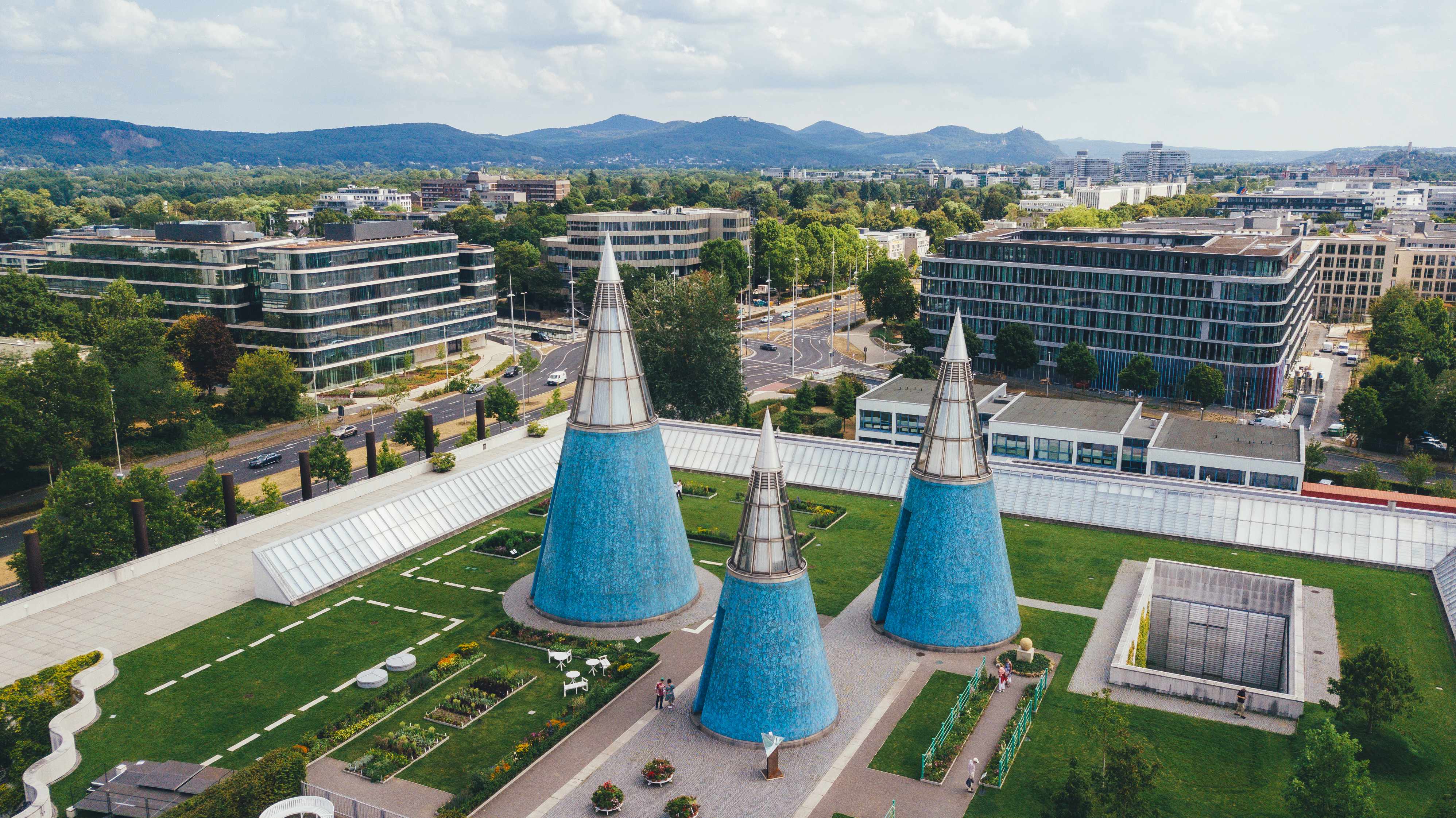 Bonn. Bundeskunsthalle. Rhein. Giacomo Zucca. Stadt Bonn.