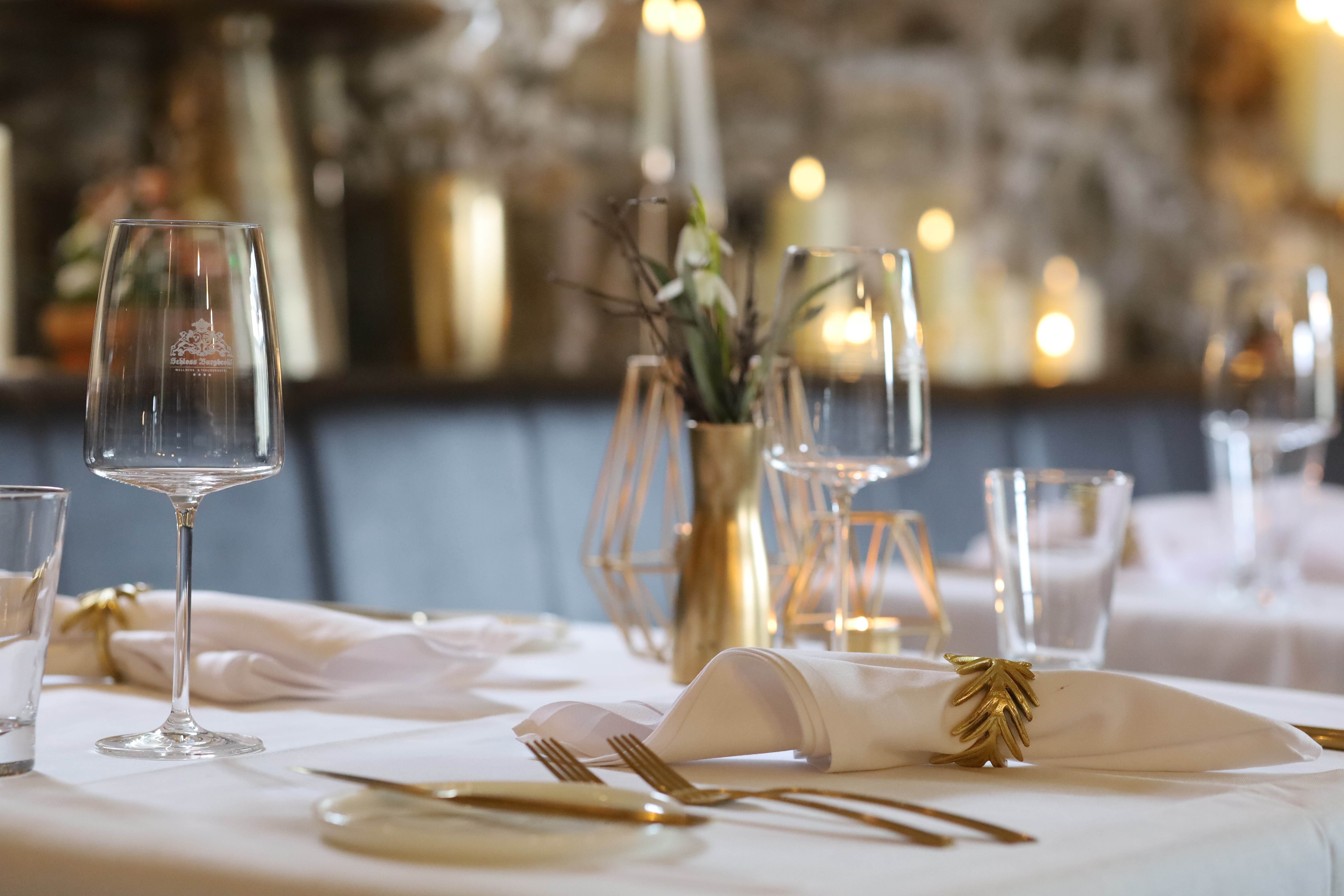 Schloss Burgbrohl-Restaurant-essen und trinken in der Eifel-Kulinarik-Vier Sterne-Wellnesshotel