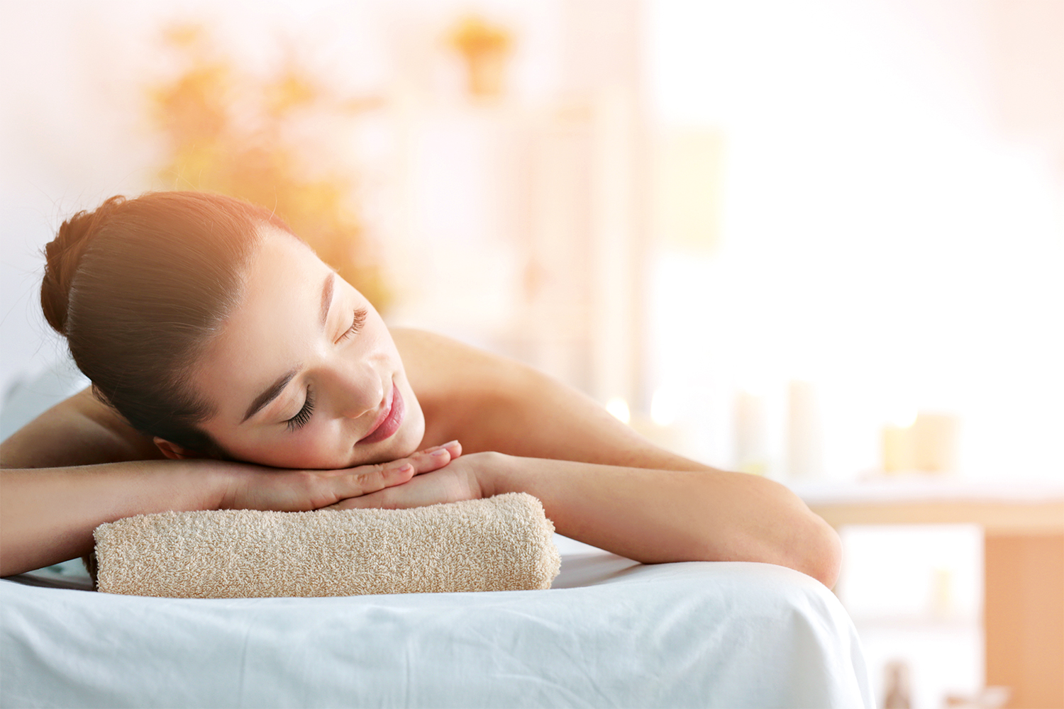 Entspannung pur. Auszeit im Wellnessbereich Castellum Spa im Schloss Burgbrohl.