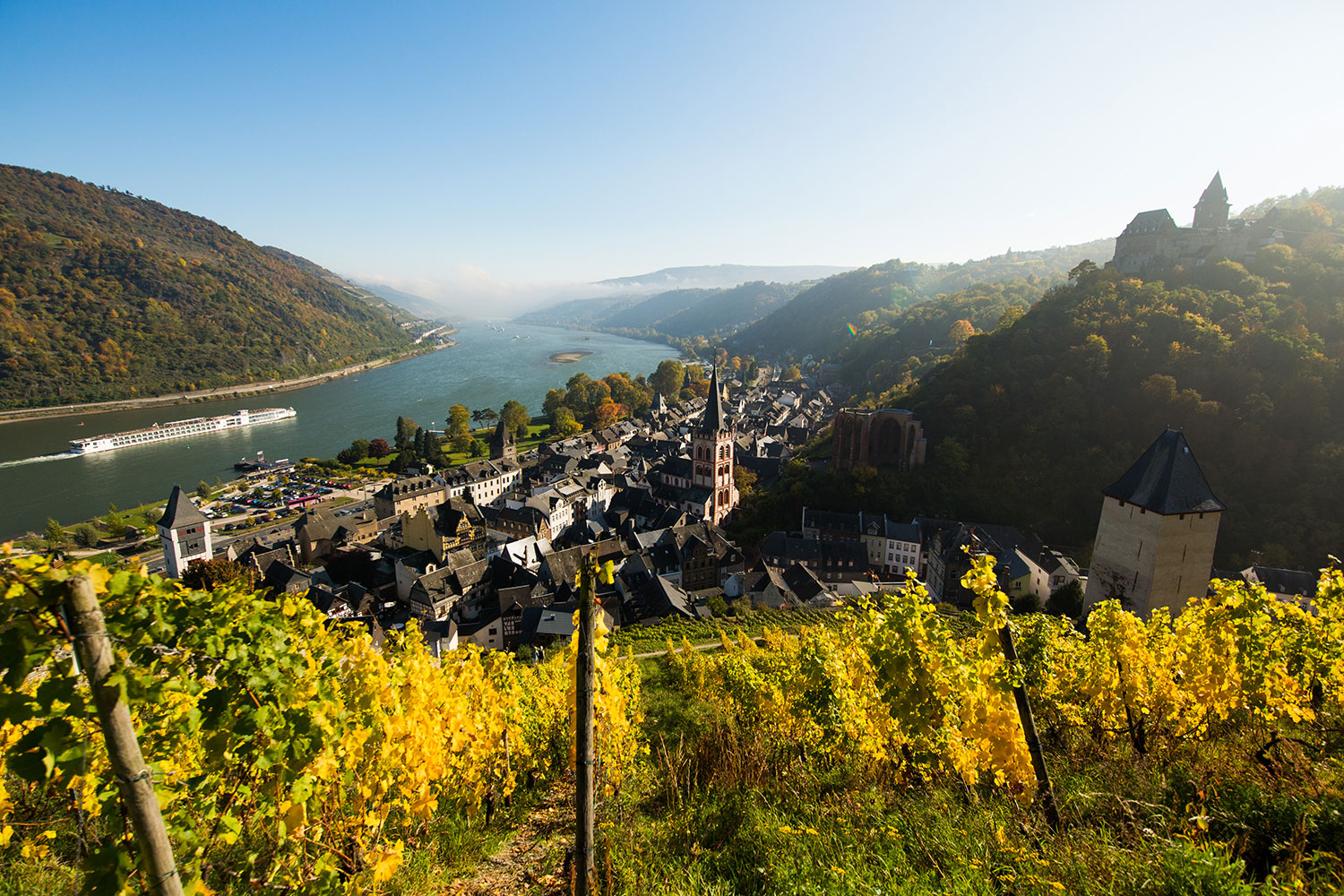 Bacharach Mittelrhein Unesco Welterbe Oberes Mittelrheintal. Ausflugsziele rund um Schloss Burgbrohl.