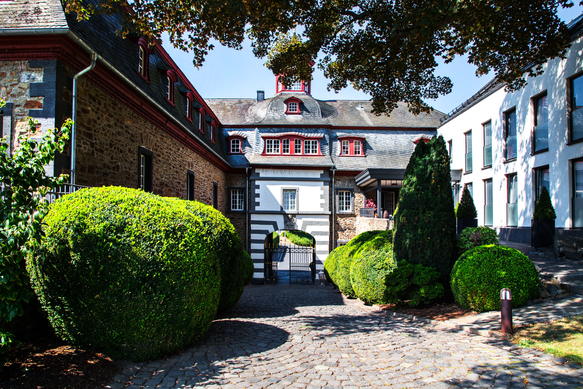 Tagungen Schloss Rückseite